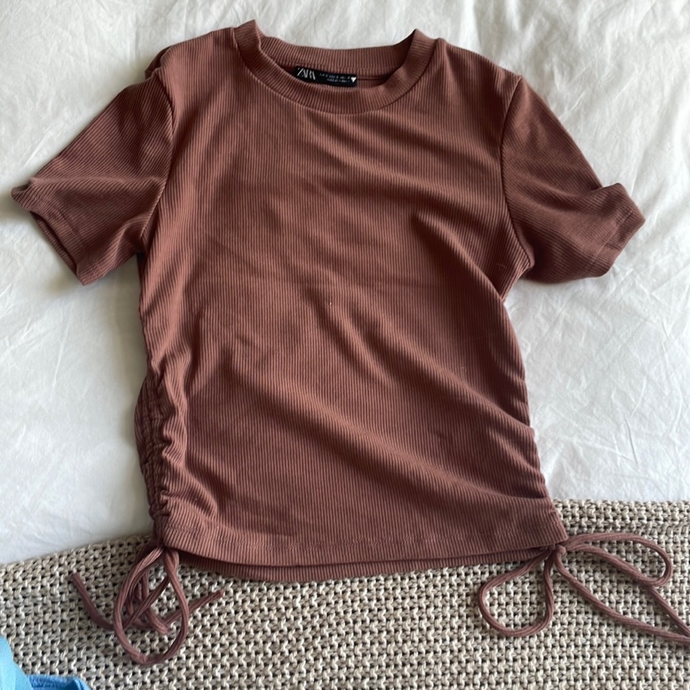 Zara short sleeve top